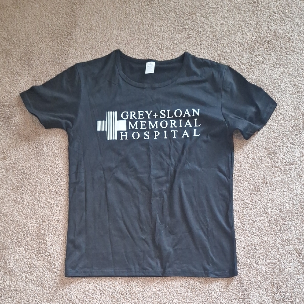 Grey Sloan Memorial Hospital Black T-Shirt